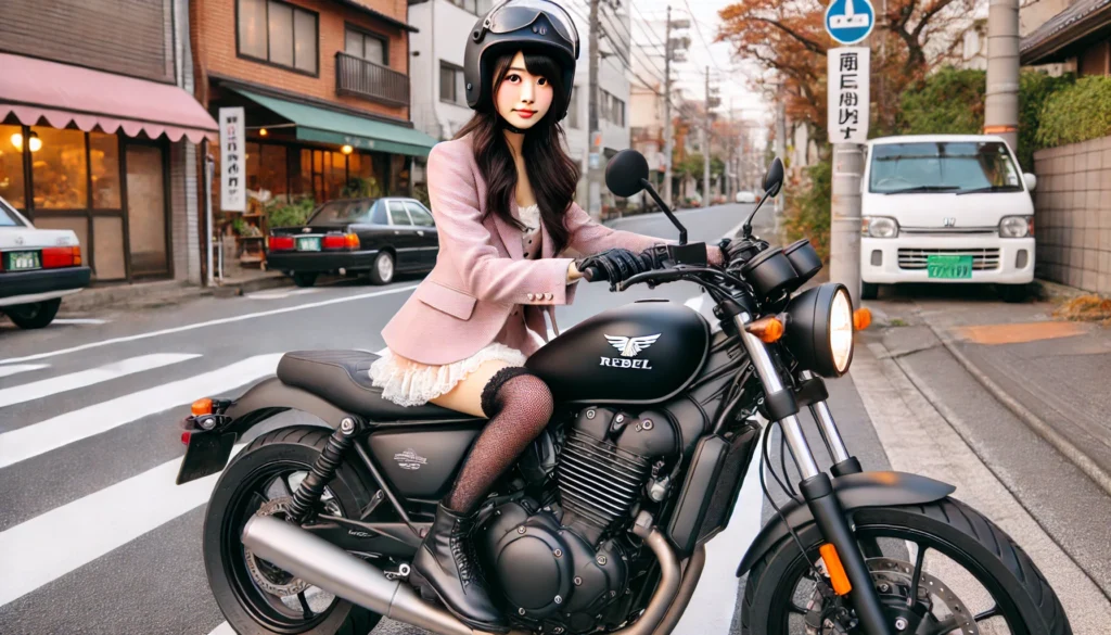 女性ライダーに似合うスタイリッシュモデル