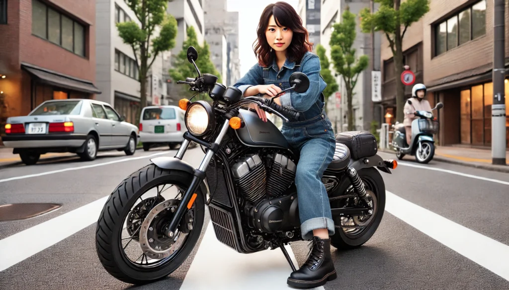 女性におすすめの軽量アメリカンバイク