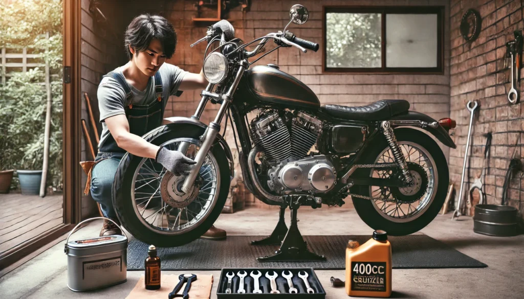 国産400ccアメリカンバイクの評価と維持管理費