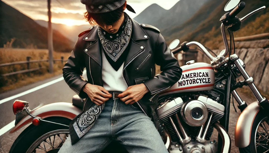 アメリカンバイクとバンダナファッションの魅力とは