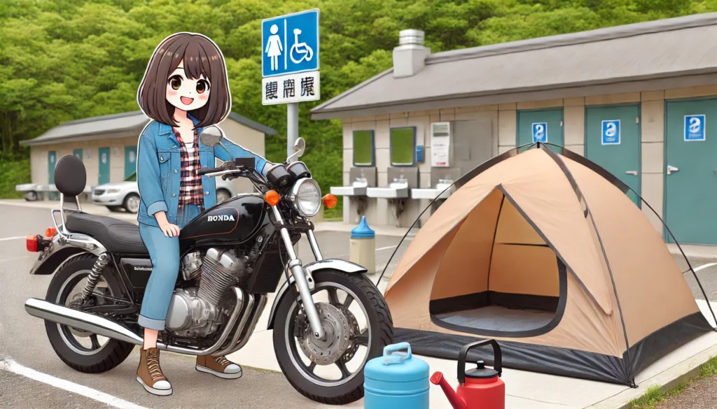積載しやすくて設備充実なキャンプ場の条件