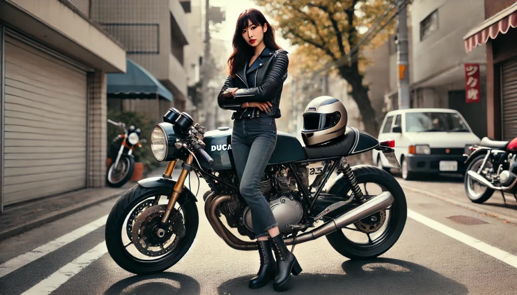 バイクに似合うファッションも紹介