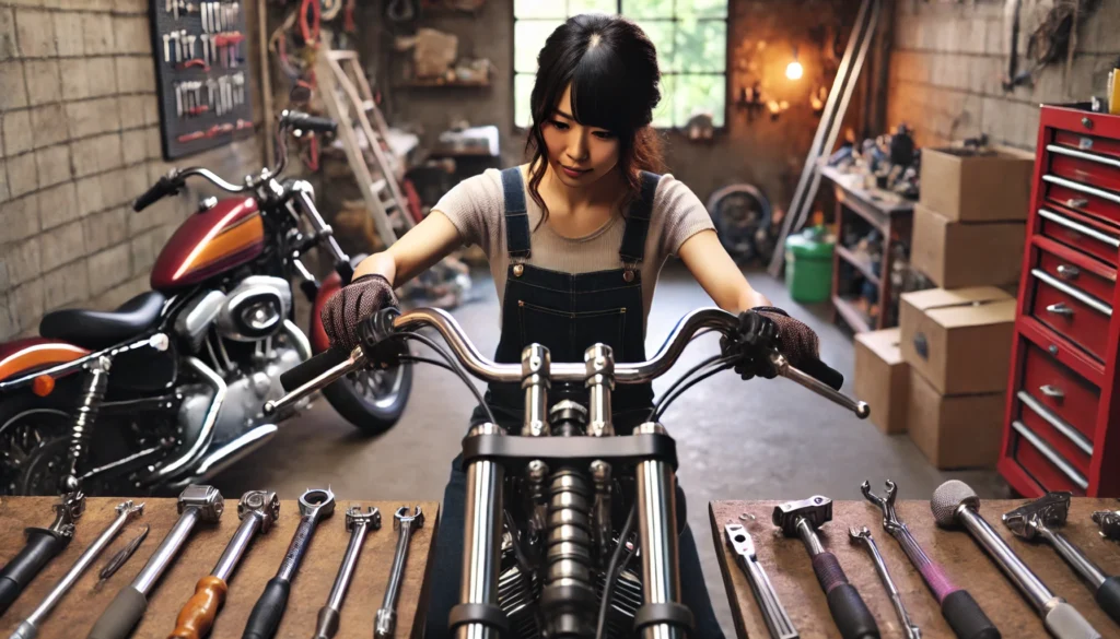 ハンドルカスタムの種類と特徴とは?
