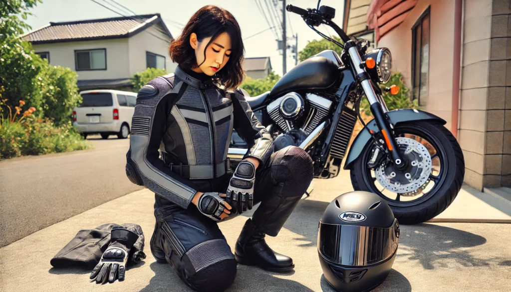 女性ライダーに必要な服装とライディング装備の選び方