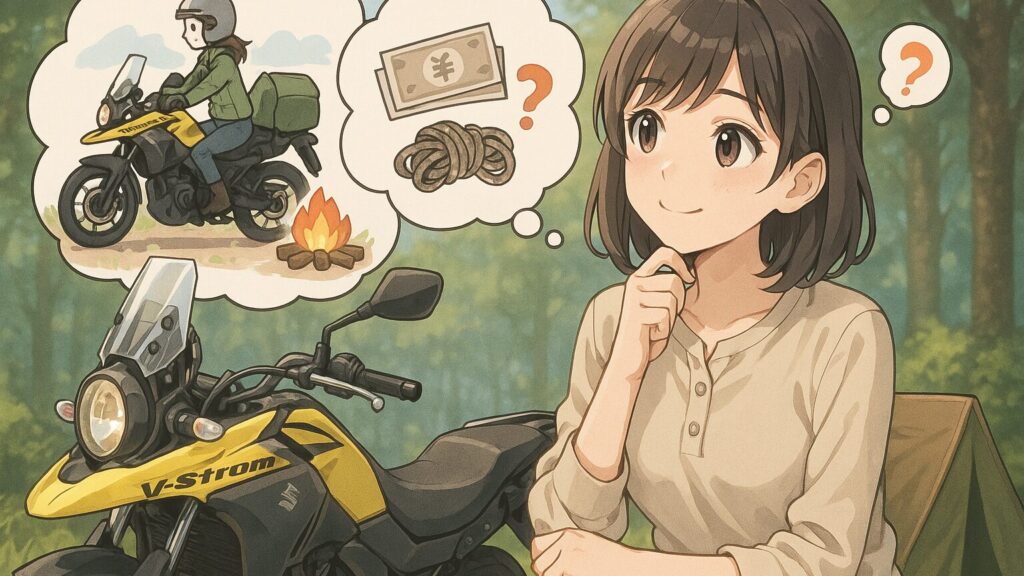 バイクキャンプのメリット・デメリット