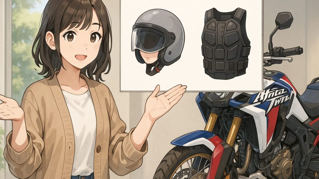 アドベンチャーバイクでカジュアルと安全性を両立するアイデア