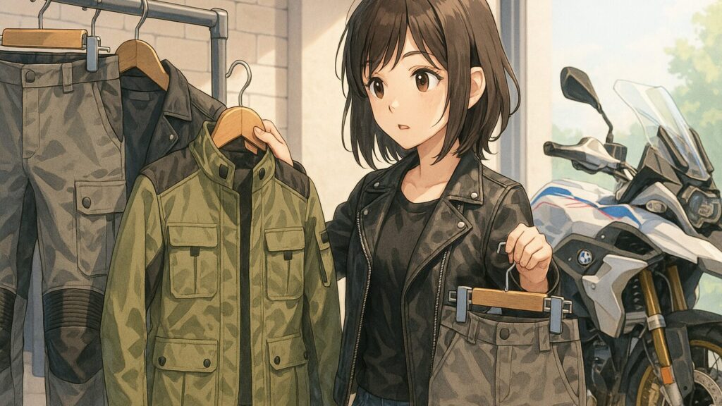 革ジャンに合うジャケットとパンツ選び
