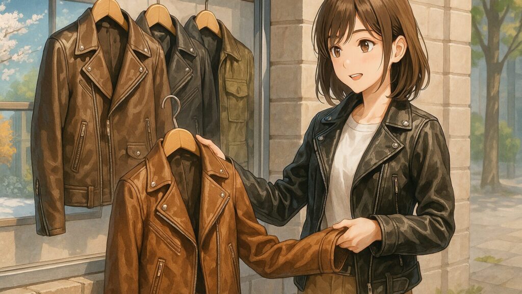 アドベンチャーバイクに似合う革ジャンの季節別コーデ術