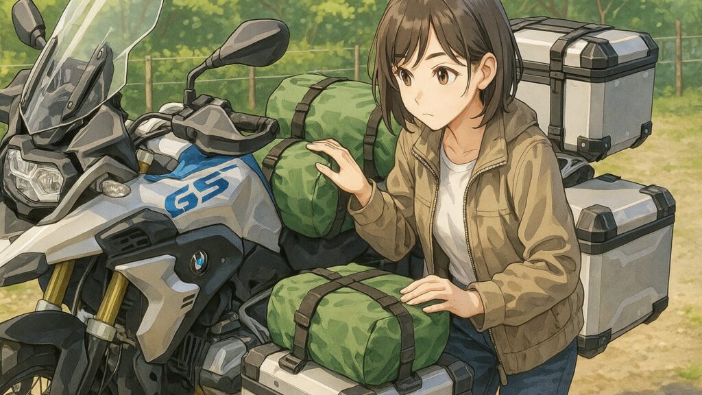 アドベンチャーバイクへの積載で過積載違反を避けるコツ