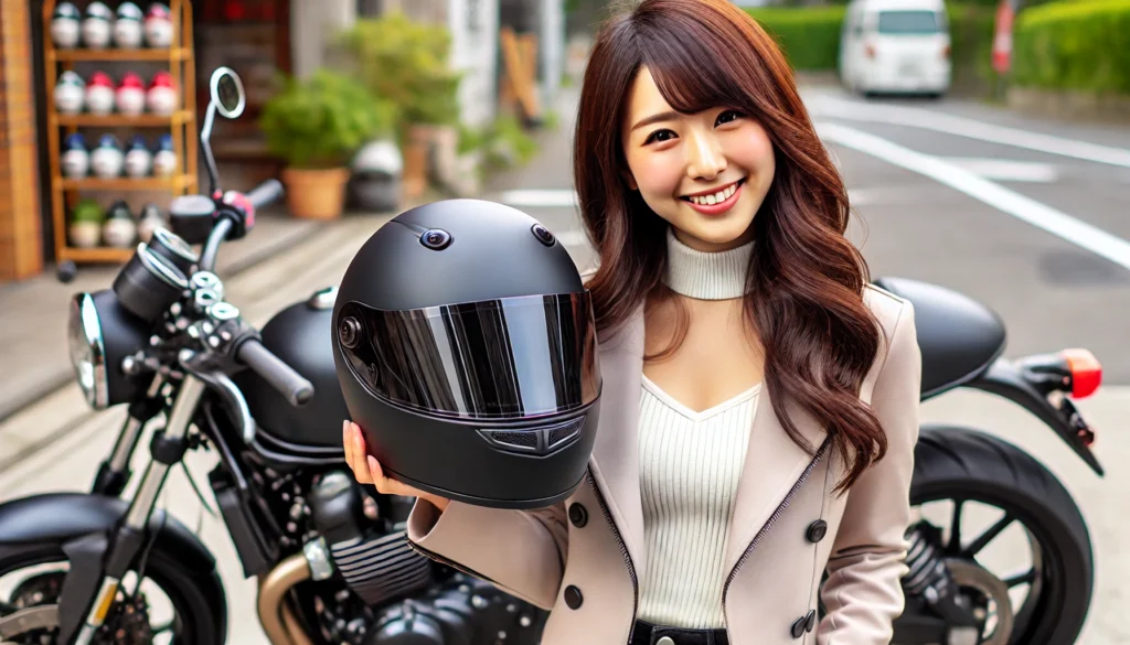 女性に人気のフルフェイスヘルメット