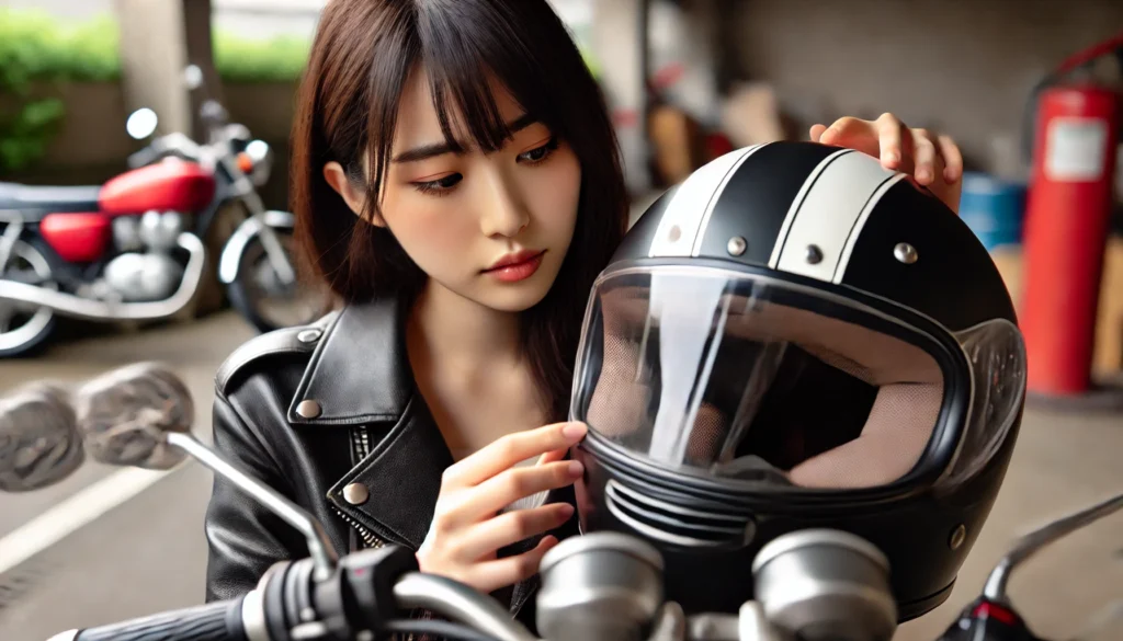 フルフェイスヘルメットの耐用年数の目安