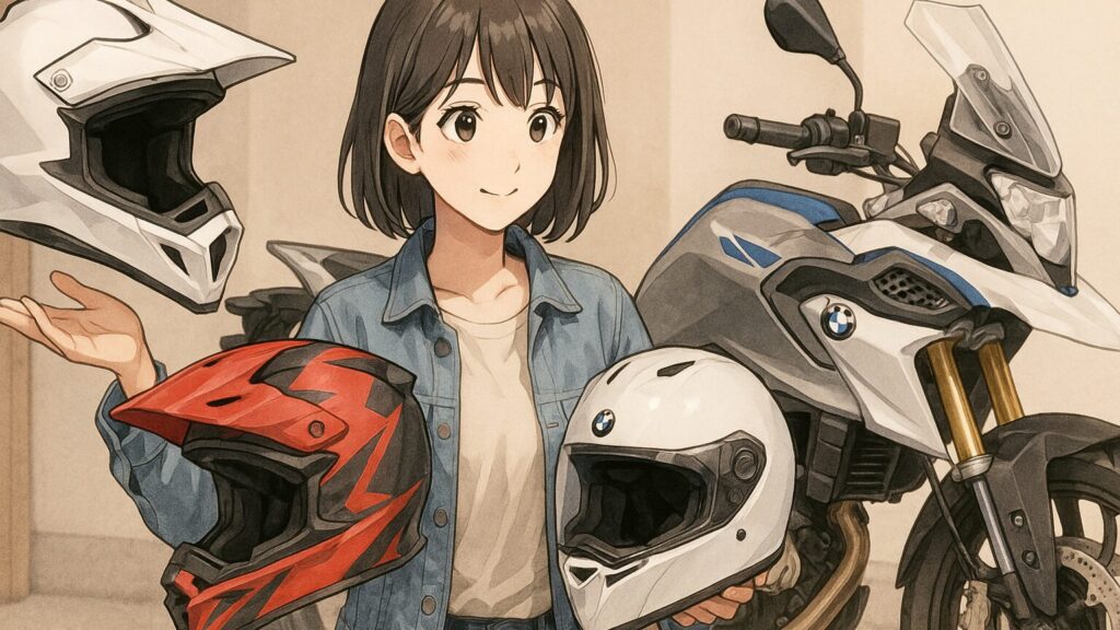 種類別に見るオフロードヘルメットの特徴