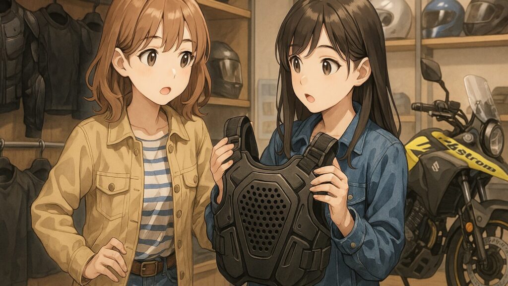 プロテクターの意味を知ろう!なぜ林道で必要?