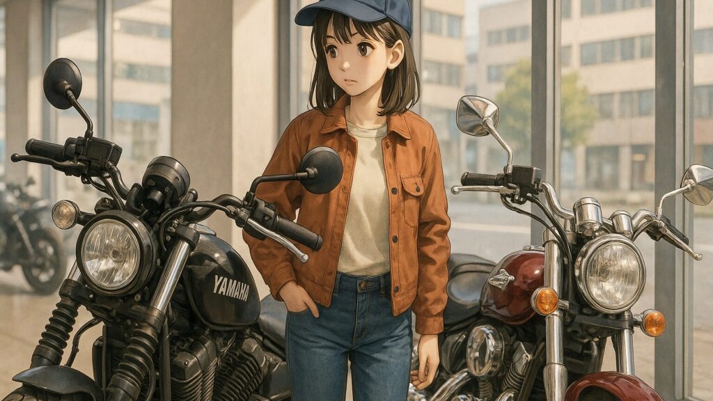 中型と大型アメリカンバイクの違いと選び方