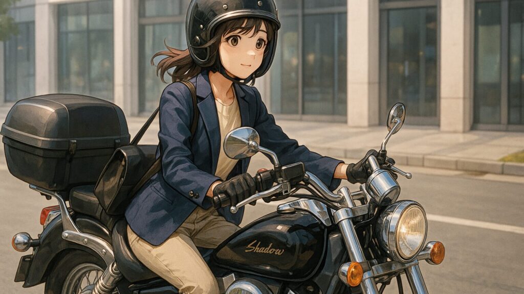アメリカンバイクにリアボックスが似合う人の特徴