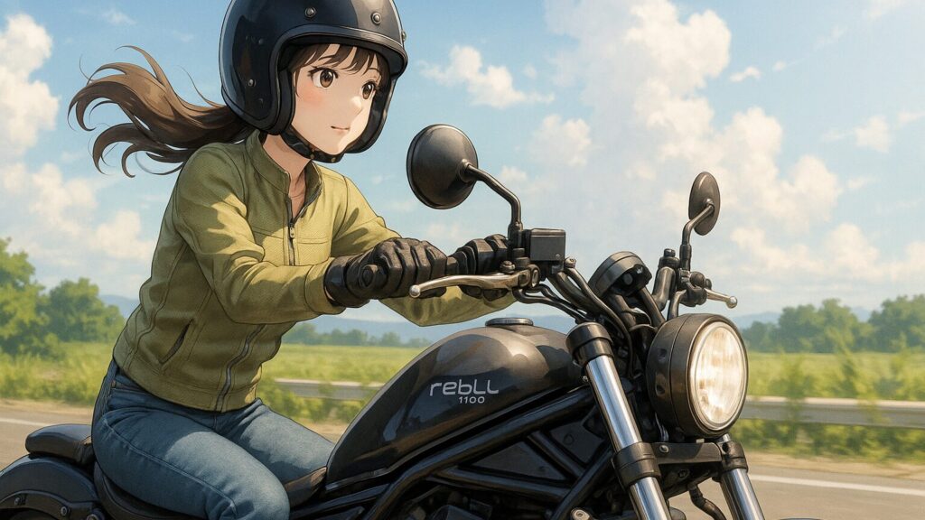 夏の炎天下でも快適なバイク服