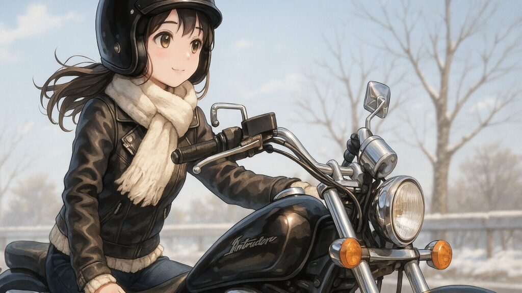 女子ライダー向け!冬の防寒&映えテク