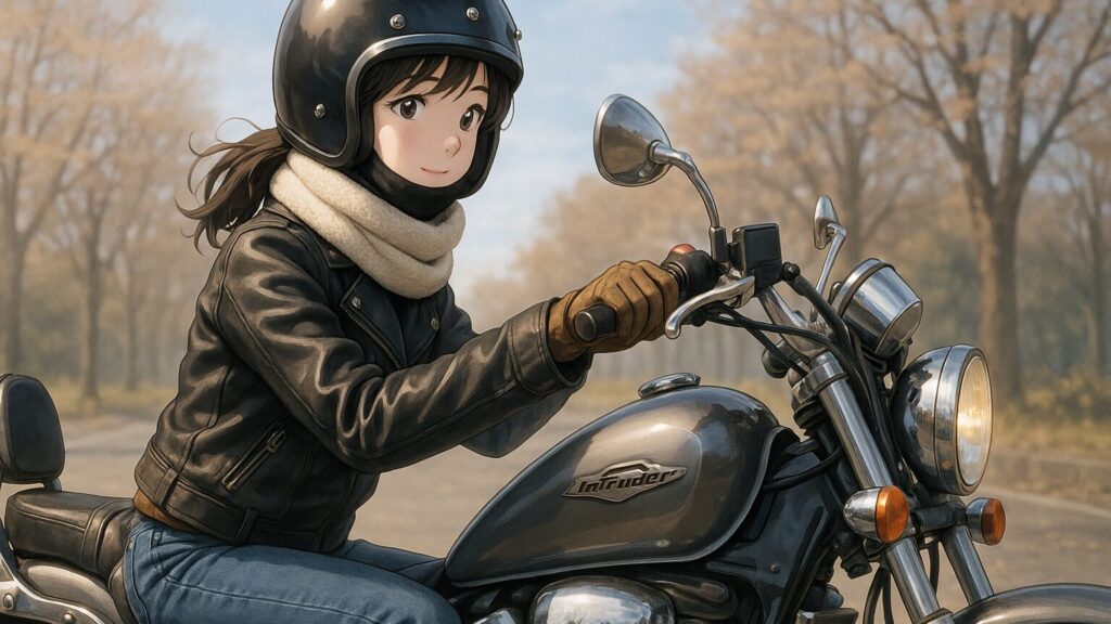 アメリカンバイク乗りが冬に選ぶべき服装と防寒装備