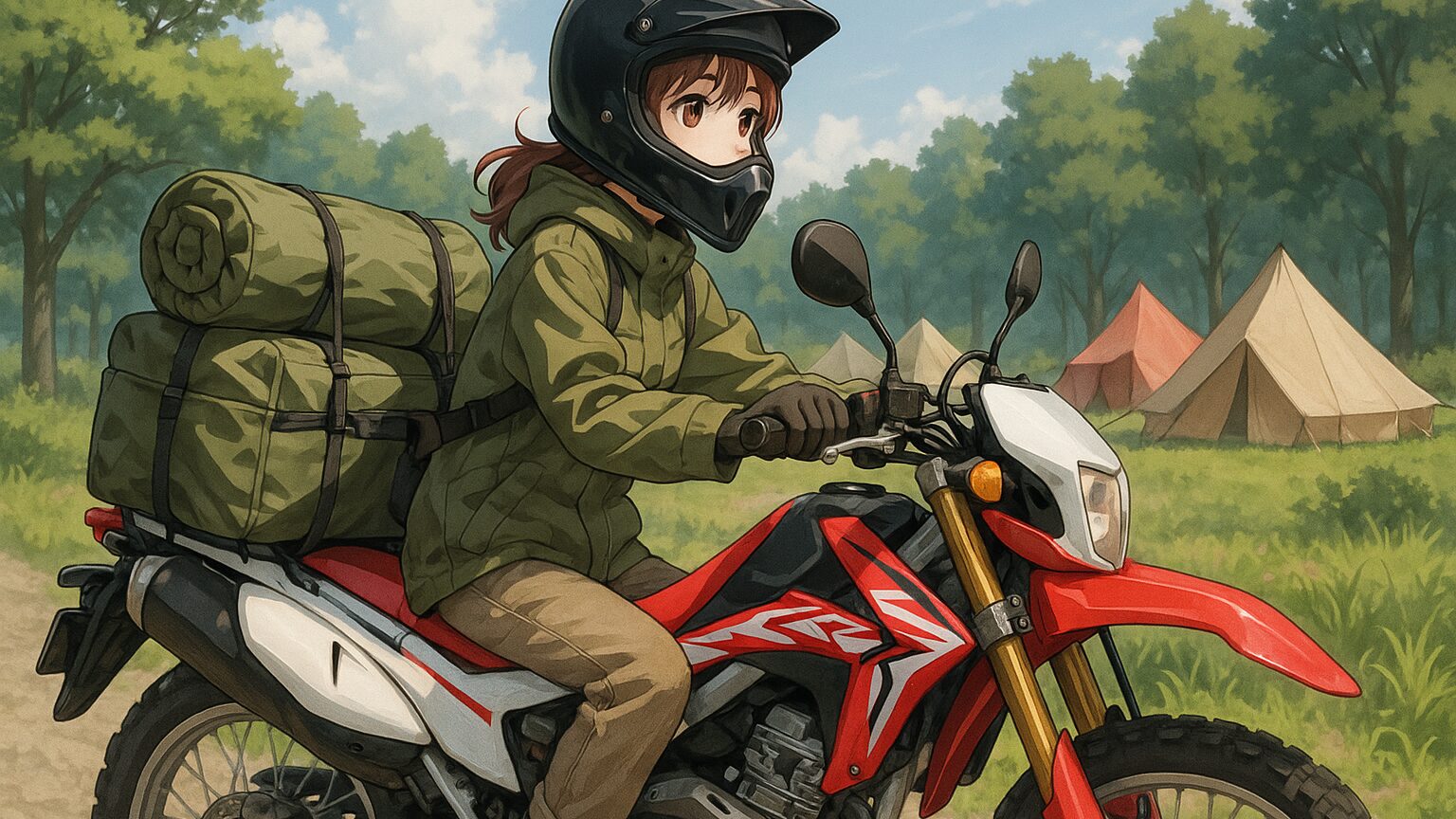 オフロードバイク積載完全マニュアル｜旅とキャンプ実践テク