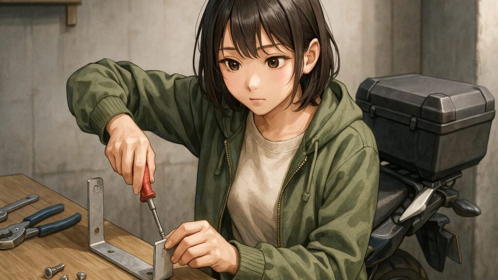 取り付けを自作する場合の具体的な手順