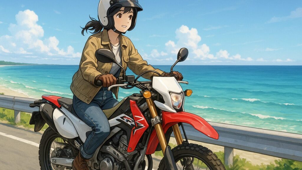 街乗りで目立つカスタムバイクファッション
