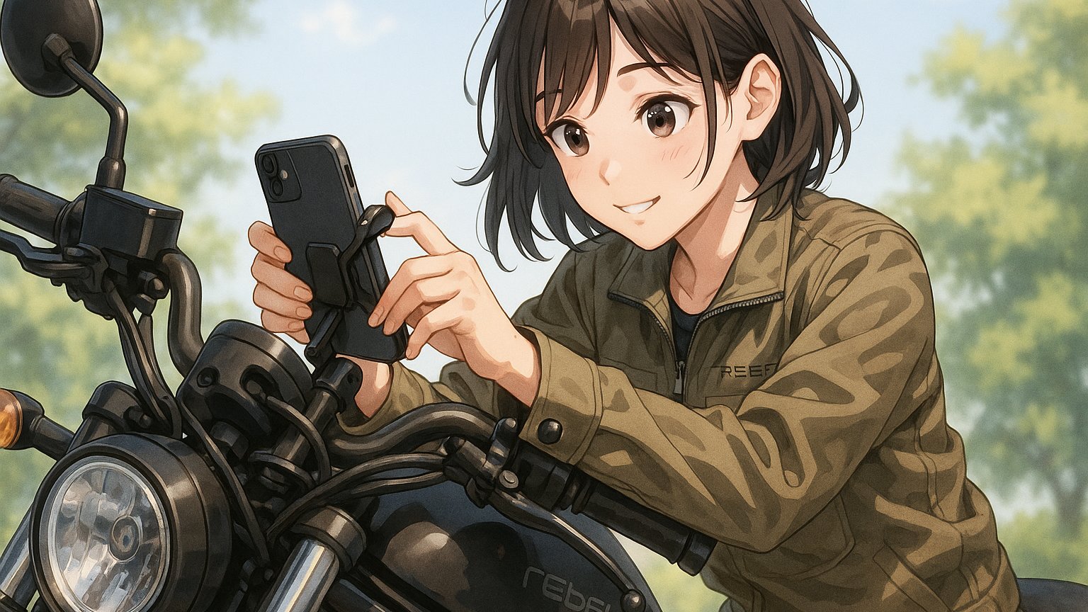アメリカンバイク向けスマホホルダー完全ガイド！振動対策と選び方