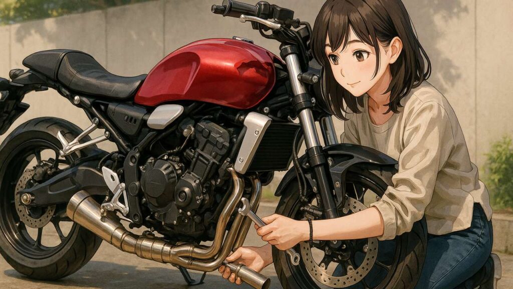 カスタムマフラーで音質や走りを変える方法