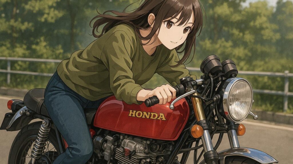 CB400FOUR カフェレーサーカスタムの魅力と特徴