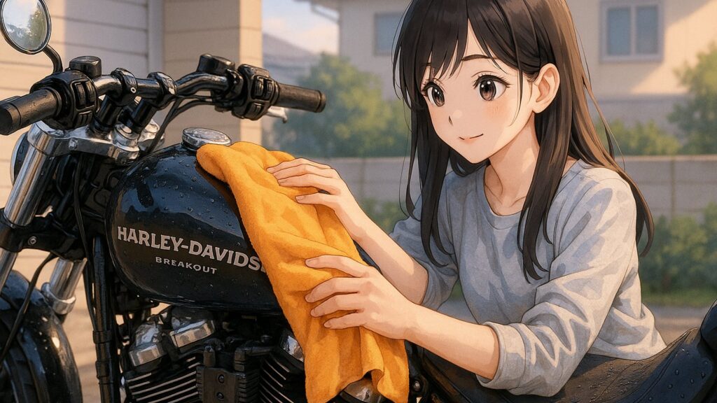 アメリカンバイクの洗車方法と仕上がりに差が出るポイント