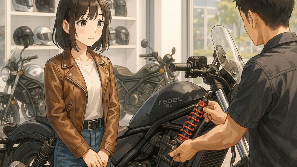 ロングライド向けカスタムの具体例