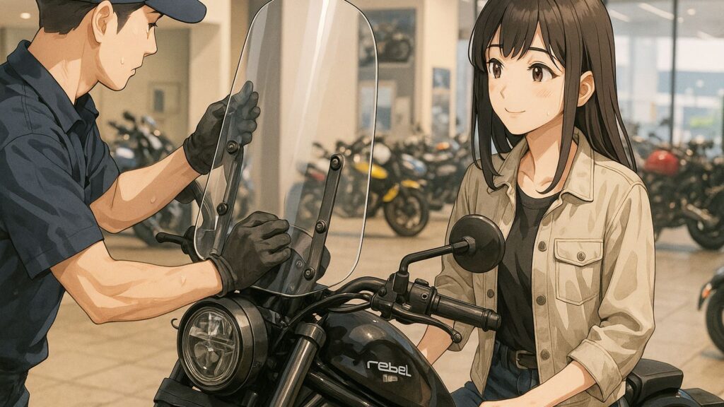 アメリカンバイクの乗り心地を高める方法