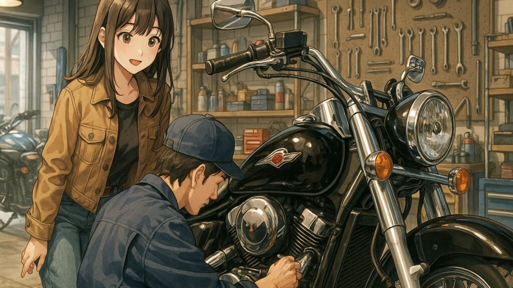 ハーレー 仕様に近づけるカスタム法