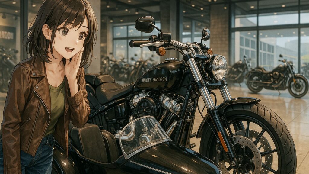 ハーレーとサイドカーの相性