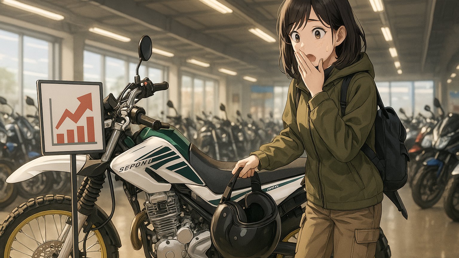 セロー250の中古値上がりは続く？高騰の背景と買い時を詳しく解説