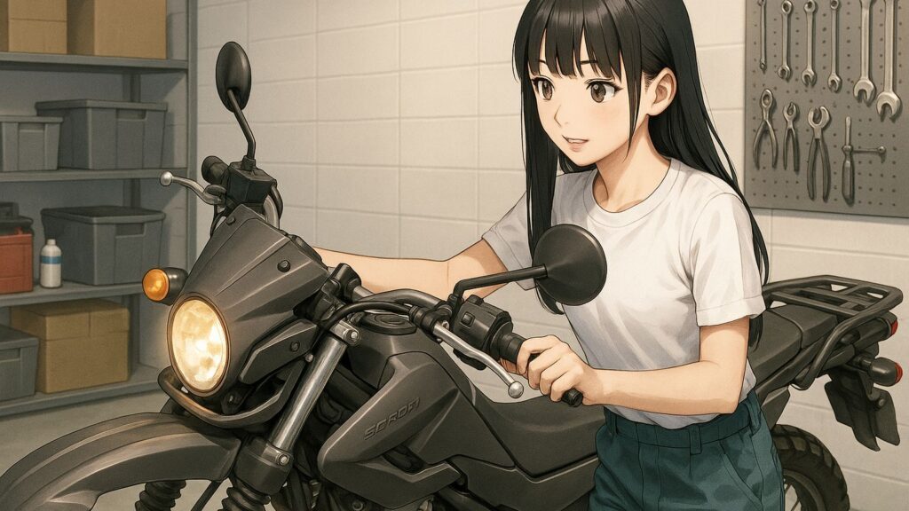 キャブの油面調整で始動性と加速を改善