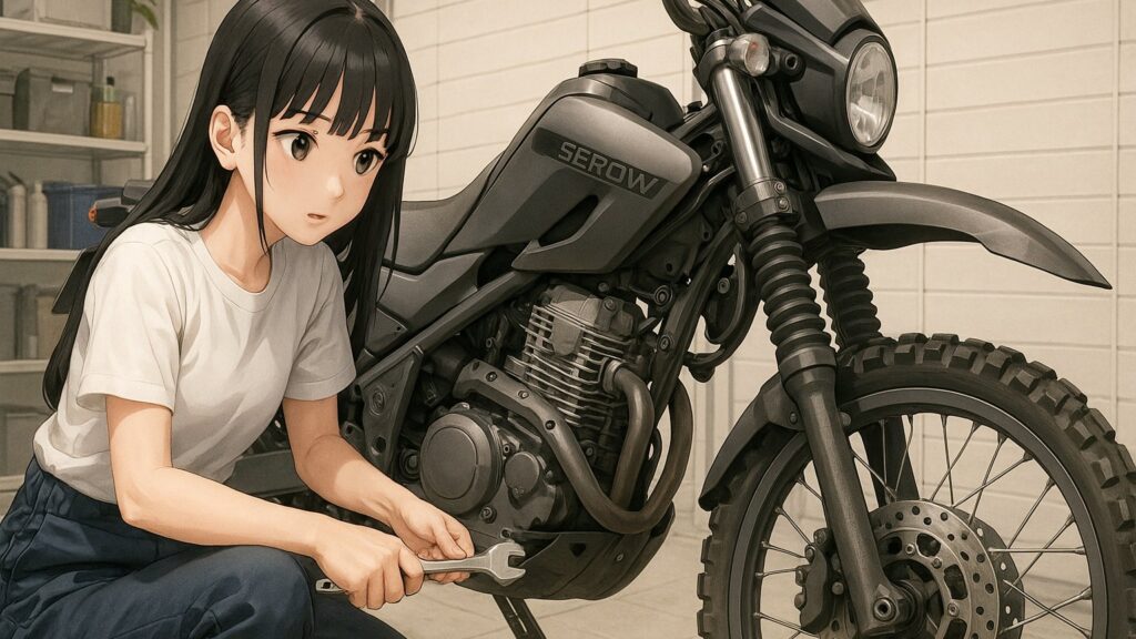 キャブ仕様セロー250の整備・調整とトラブル対策