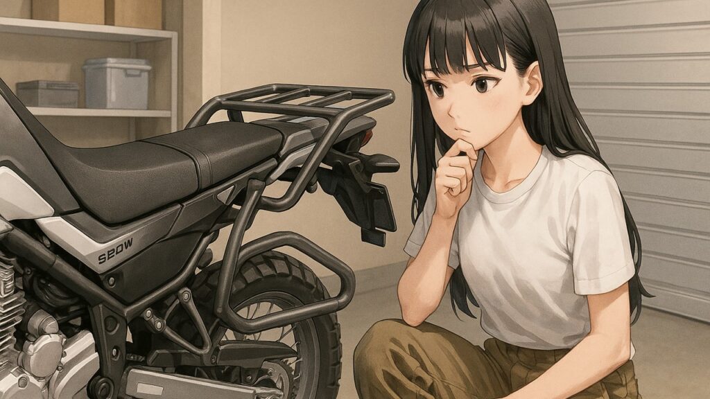 タンデムバー併用時の取り付け注意点