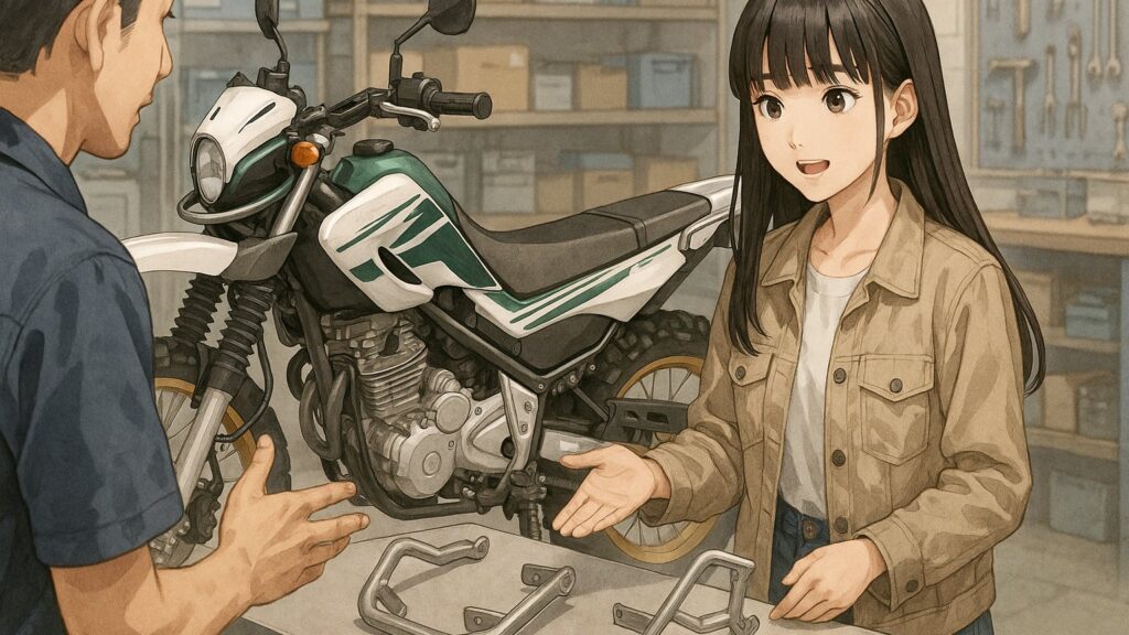 セロー250向けエンジンガードの選び方と基礎知識