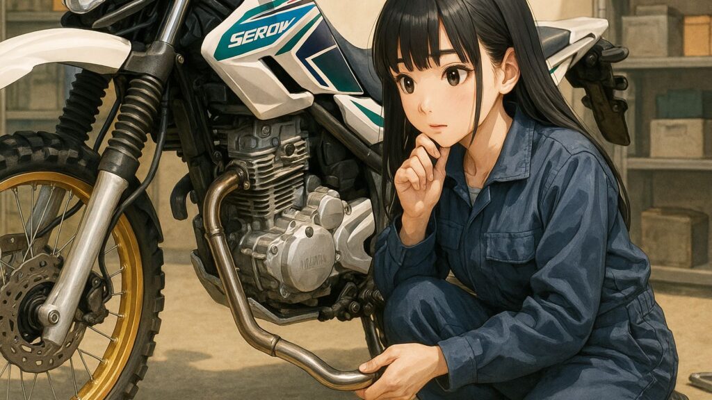 セロー250向けエキパイの効果と選び方