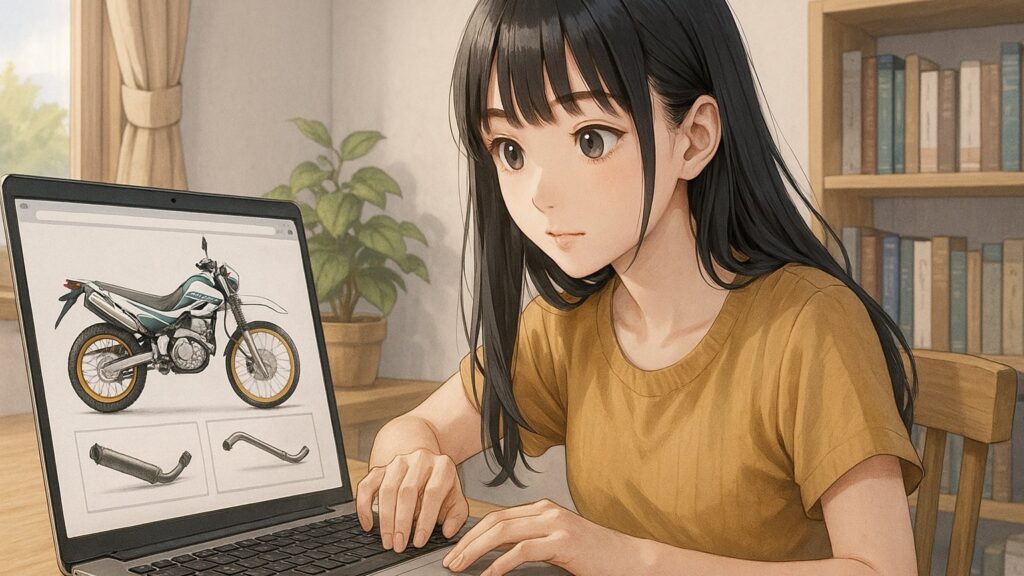 セロー250対応パーツの選定と互換性チェック