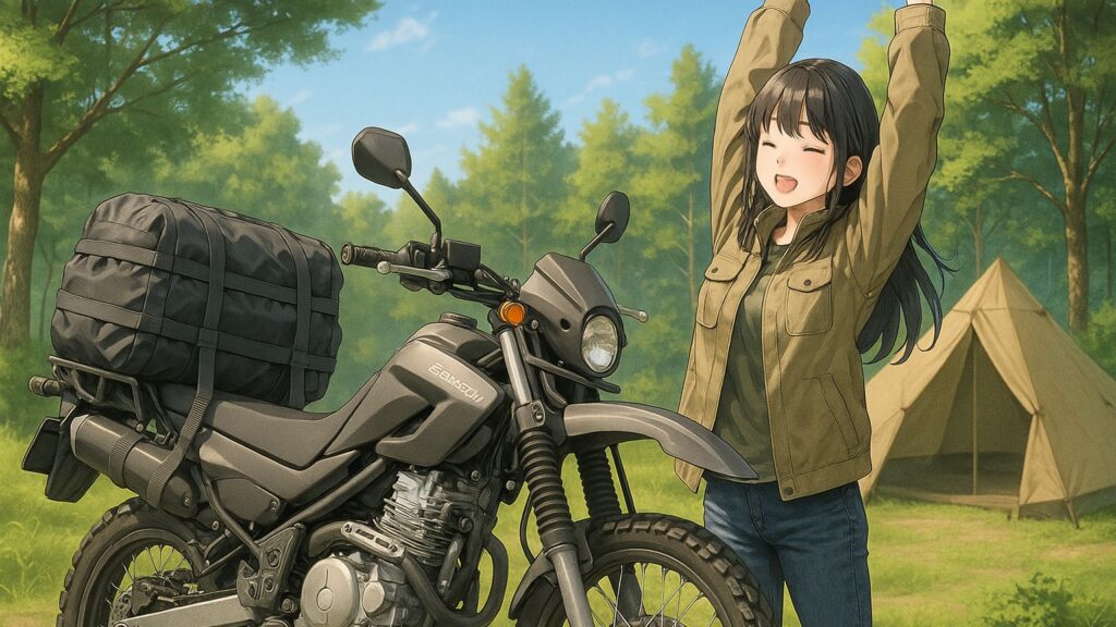 キャンプ仕様に最適な積載装備と工夫