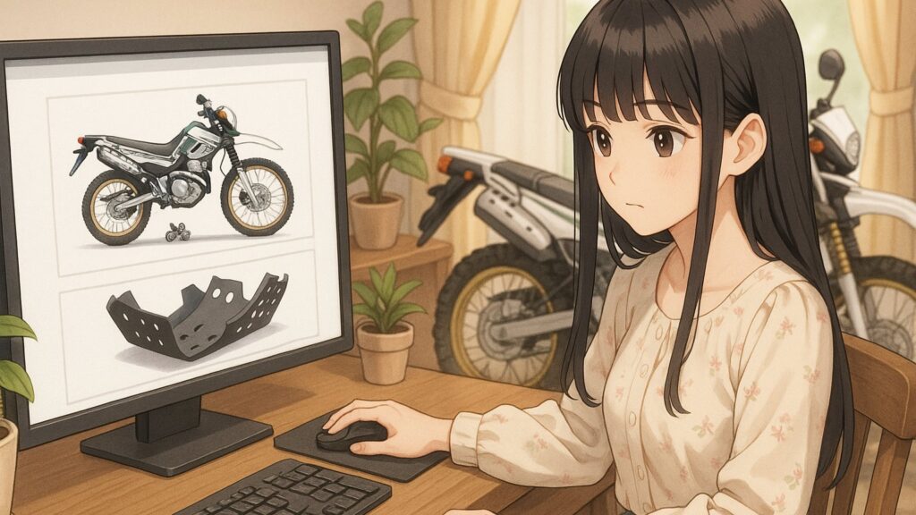 セロー250用アンダーガードの選び方と基礎知識