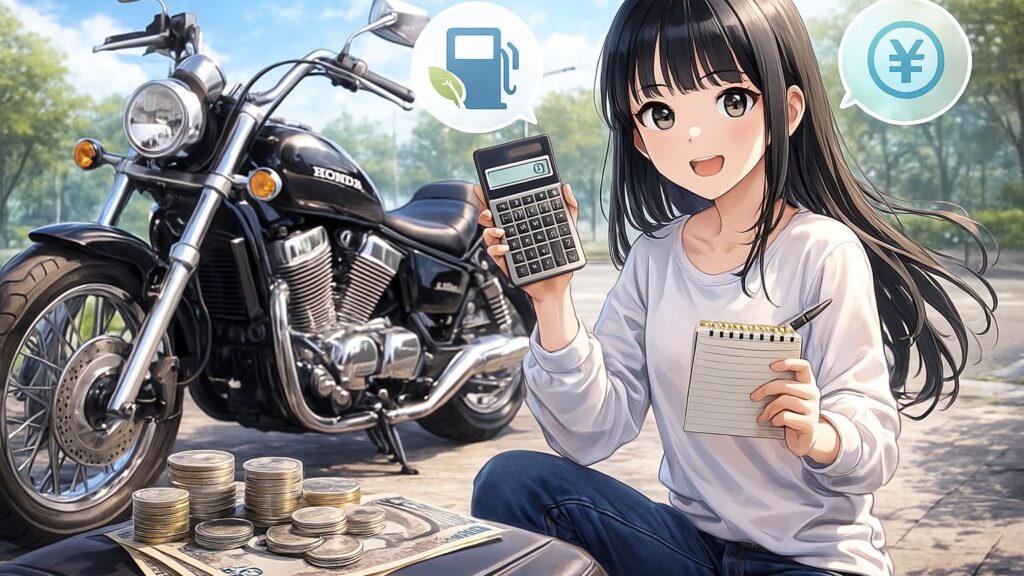 アメリカンバイクの燃費と維持費比較