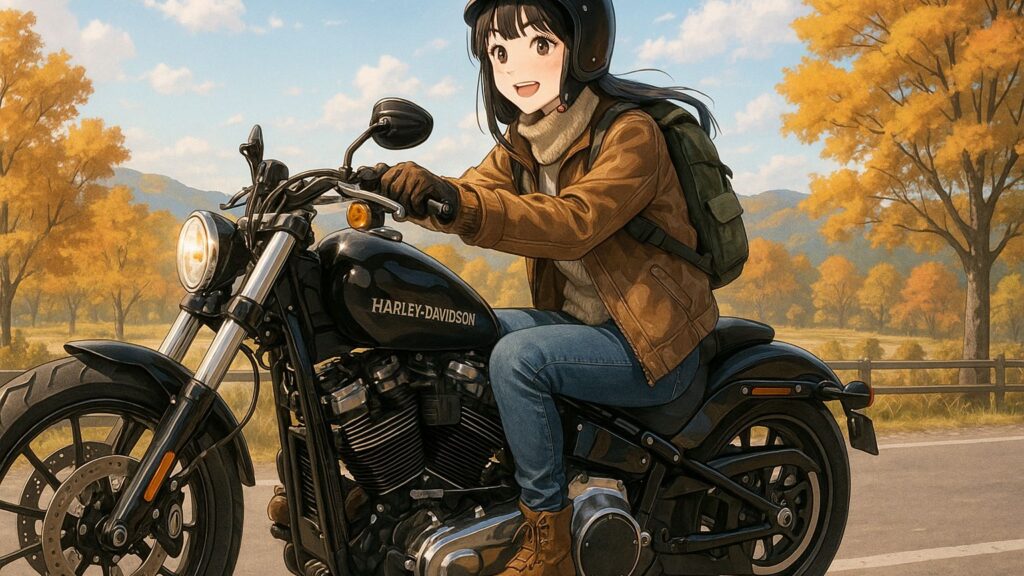 おしゃれバイク女子のツーリング術