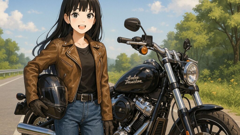 アメリカンバイク女子の服装とファッション総まとめ