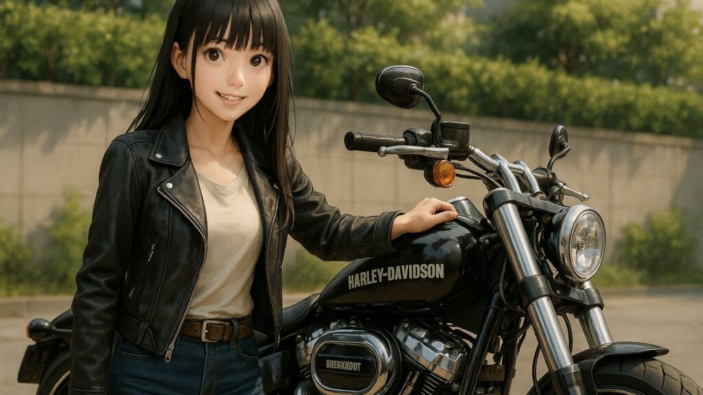 アメリカンバイク女子の服装の基礎