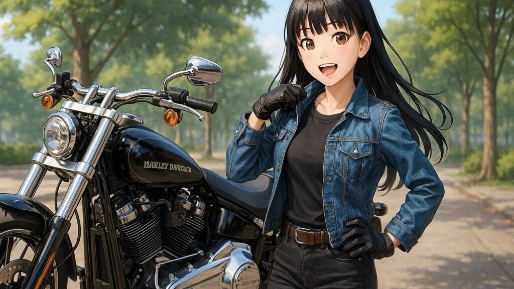 バイク女子ファッションの基本