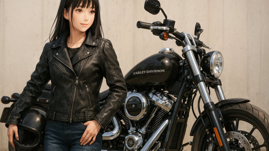 レディース向けレザージャケット