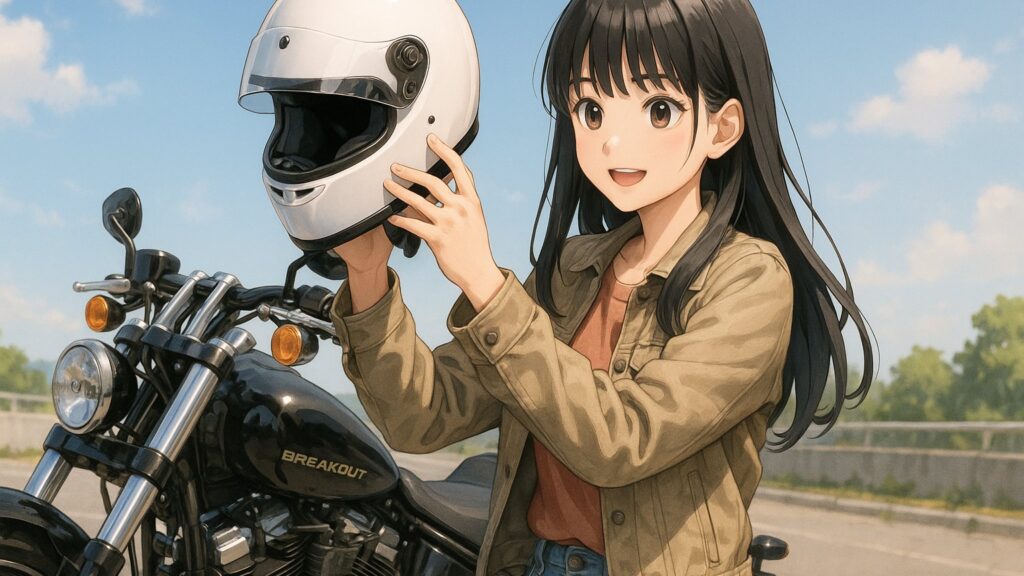 初心者バイク女子向けヘルメット