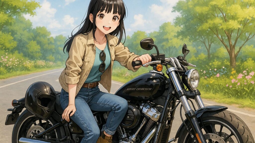 春夏のツーリング服装コーデ